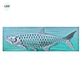 Abstract Tarpon Fish LED Lighted Metal Wall Sculpture Thumbnail Image