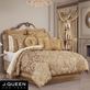 Aurelia Gold Damask Comforter Set Luxury Bedding from J Queen New York Thumbnail Image