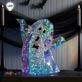 Ghost Hologram LED Lighted Halloween Tabletop Accent Thumbnail Image