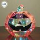 Jack o Lantern Pumpkin Hologram LED Lighted Halloween Tabletop Accent Thumbnail Image