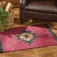 Red Dawn Southwest Washable Rectangle Rug Thumbnail Image