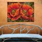 Desert Flare Orange Cactus Flower Indoor Outdoor Canvas Wall Art Thumbnail Image