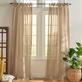 Finnell Semi Sheer Tie Top Window Panel Thumbnail Image