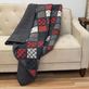 Lumberjack Red and Black Plaid Patchwork Throw Blanket by Donna Sharp Thumbnail Image