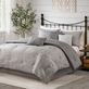 Walter Monochromatic Gray 7 pc Comforter Bed Set by Madison Park Thumbnail Image