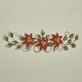 Poinsettia Handpainted Metal Holiday Wall Topper Thumbnail Image