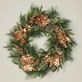 Magnolia Leaf and Berry Faux Pine Holiday Wreath Thumbnail Image