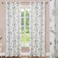 Bascomb Floral Semi Sheer Wide Grommet Curtains Thumbnail Image