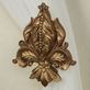 Flowering Medallion Aged Gold Acanthus Leaf Curtain Tieback Pair Thumbnail Image