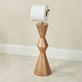 Mod Gold Contemporary Bathroom Toilet Paper Holder Stand Thumbnail Image