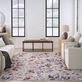 Floral Haven Ivory Machine Washable Area Rugs Thumbnail Image