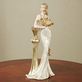 Fanning Grace Ivory and Gold 1920s Style Lady Figurine Thumbnail Image