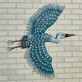 Flying Blue Heron Journey Indoor Outdoor Metal Wall Art Thumbnail Image