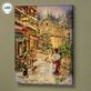 Dona Gelsinger Christmas Lane Snowman LED Lighted Wall Art by Glow Decor Thumbnail Image