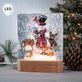 Dona Gelsinger Forest Friends Snowman and Animals LED Acrylic Tabletop Nightlight Thumbnail Image