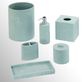 Kendall Aqua Mist Resin Bath Accessories by Nicole Miller Thumbnail Image