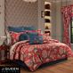 Enchanted Garden Red Jacobean Floral Comforter Set Luxury Bedding by J Queen New York Thumbnail Image