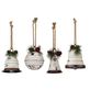 Holiday Bell Indoor Outdoor Rustic Metal Ornaments Thumbnail Image