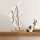 Vertical Angelfish Wood Coastal Sculpture Thumbnail Image
