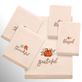 Grateful Patch Embroidered Cotton Velour Thanksgiving Fall 5 pc Bath Towel Set Thumbnail Image