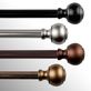 Farrar Decorative Curtain Rod Set with Round Finials Thumbnail Image