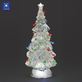 Lighted Glitter Swirl Christmas Tree Water Globe from Confetti Lites by Roman Thumbnail Image