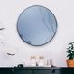 Azure Sapphire Blue Round Wall Mirror Thumbnail Image