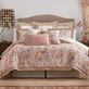Audrey Floral Rose Quartz Comforter Set Luxury Bedding from Rose Tree Thumbnail Image