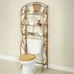 Lanora Aged Gold Over the Toilet Bathroom Space Saver Storage Shelf Thumbnail Image