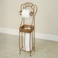 Lanora Aged Gold Toilet Paper Holder Floor Stand Thumbnail Image