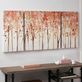Autumn Forest Fall Trees Triptych Canvas Wall Art Set Thumbnail Image