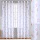 Welton Pink Floral Semi Sheer Grommet Curtain Panel Thumbnail Image