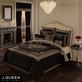 Laurenza II Black and Gold Comforter Set Luxury Bedding by J Queen New York Thumbnail Image