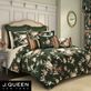 Brittany Forest Green Floral Comforter Set Luxury Bedding by J Queen Cottage Thumbnail Image