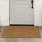 Stone Welcome Solid Color Recycled Rubber Outdoor Entrance 4x2 Doormat Thumbnail Image