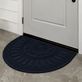 Rope Impressions Solid Color Recycled Rubber Outdoor Entrance 3x2 Slice Doormat Thumbnail Image