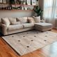 Cross Tie Brown Lattice Stain Resistant Area Rugs Thumbnail Image