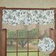 Gawthorne Jacobean Floral Scalloped Window Valance Thumbnail Image
