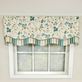 Blanford Blue Floral Layered Window Valance Thumbnail Image