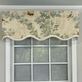 Briarcliff Birds and Leaves Vintage Inspired Nature Scene Scalloped Window Valance Thumbnail Image
