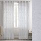 Arbrea Off White Sheer Embroidered Curtain Panel Thumbnail Image