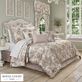 Janessa Reversible Jacobean Floral Comforter Set Luxury Bedding by Royal Court Thumbnail Image