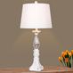 Adilah Vintage Style Antique White Table Lamp Thumbnail Image