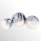Natures Replica Multi Earth Hand Finished Metal Decorative Orbs Thumbnail Image