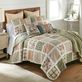 Peach Rose Farmhouse Floral Patchwork Mini Quilt Set Bedding by Donna Sharp Thumbnail Image