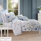 Kourtney Watercolor Style Blue Floral Quilt Set Bedding from Royal Court Thumbnail Image