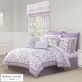 Nola Watercolor Style Purple Floral Comforter Set Bedding from Royal Court Thumbnail Image