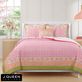 Shiloh Bright Pink Medallion Bohemian Style Quilt Set Bedding from J Queen Bold Thumbnail Image