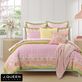Shiloh Bright Pink Medallion Bohemian Style Comforter Set Bedding from J Queen Bold Thumbnail Image
