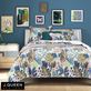 Rainforest Reversible Tropical Leaf Quilt Set Bedding by J Queen Bold Thumbnail Image